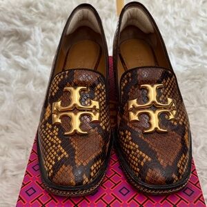 Women’s Tory Burch Freya Loafer Snakeskin size 9